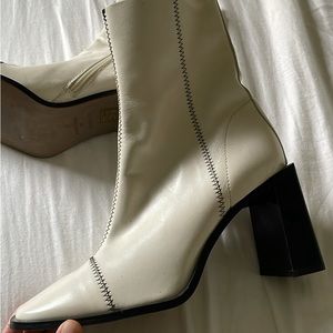 Topshop Leather Booties (size 41)